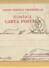 CARTE POSTALA, LITOGRAFIE, SALUTARI DIN ROMANIA, 1899
